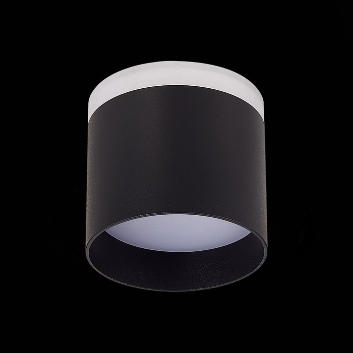Светильник потолочный St Luce. ST102.442.09. 1х9 Вт, LED, 4000K, 702 Lm, 7,9х7,9х7,5 см, цвет чёрный - фото 1898985079