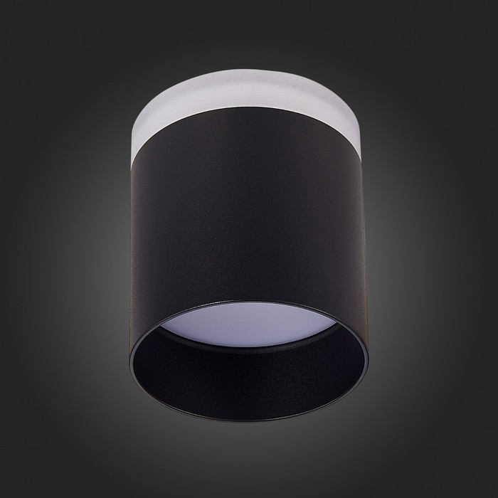 Светильник потолочный St Luce. ST102.442.12. 1х12 Вт, LED, 4000K, 936 Lm, 10х10х9 см, цвет чёрный - фото 1900458948