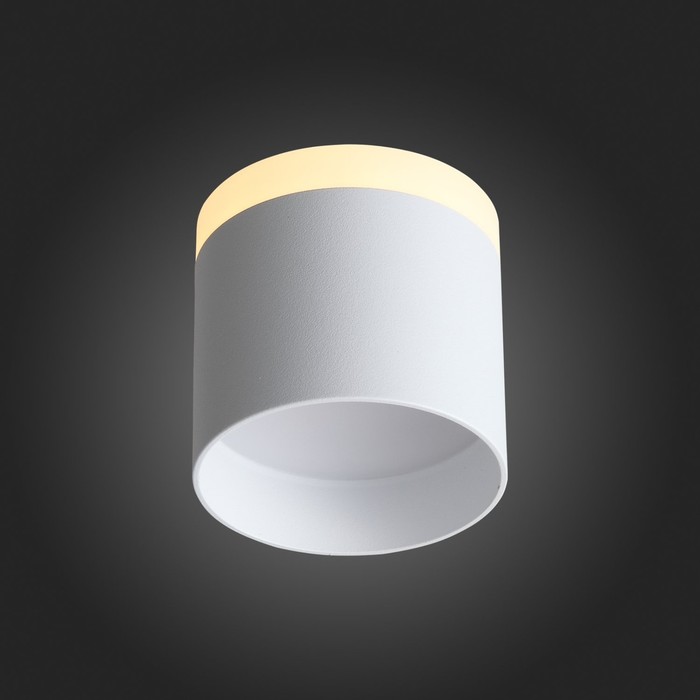 Светильник потолочный St Luce. ST102.502.09. 1х9 Вт, LED, 3000K, 702 Lm, 7,9х7,9х7,5 см, цвет белый - фото 1900458957