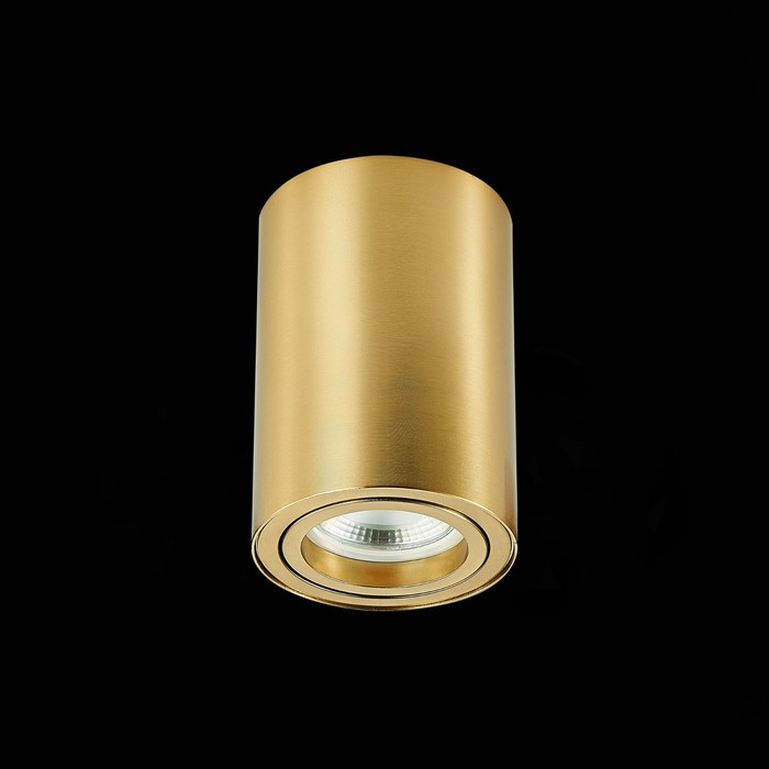 Светильник потолочный St Luce. ST108.207.01. 1х50 Вт, GU10, 7х7х10 см, цвет золотистый - фото 1900459002