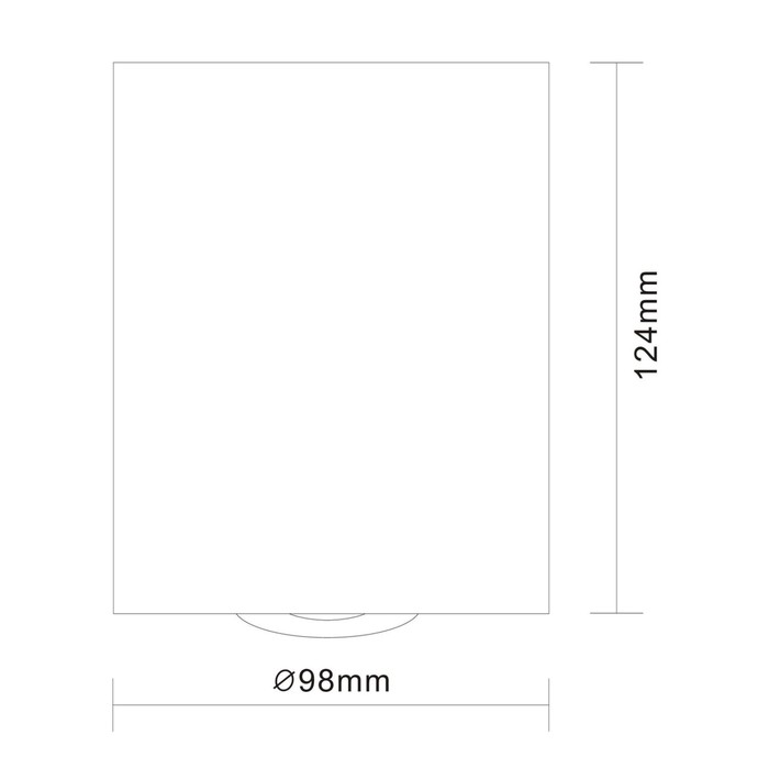 Светильник потолочный St Luce. ST108.417.01. 1х50 Вт, GU10, 9,8х9,8х12,4 см, цвет чёрный - фото 1898985156