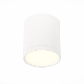 Светильник потолочный St Luce. ST113.532.05. 1х5 Вт, LED, 3000K, 390 Lm, 6,8х6,8х7,5 см, цвет белый