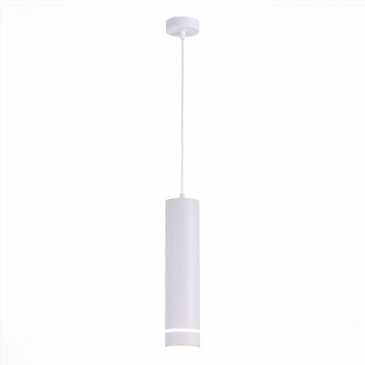 Светильник подвесной St Luce. ST115.533.12. 1х12 Вт, LED, 3000K, 936 Lm, 8х8х30 см, цвет белый