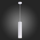 Светильник подвесной St Luce. ST115.543.12. 1х12 Вт, LED, 4000K, 936 Lm, 8х8х30 см, цвет белый - Фото 3