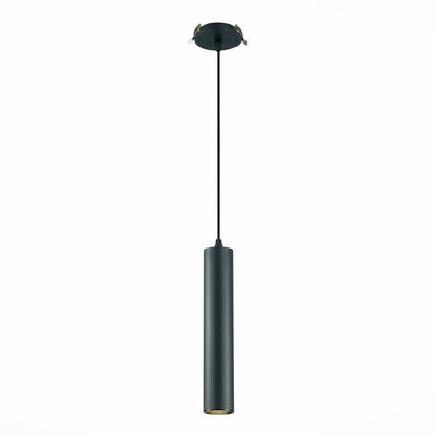 Встраиваемый подвесной светильник St Luce. ST151.408.01. 1х50 Вт, GU10, 5,4х5,4х29 см, цвет чёрный