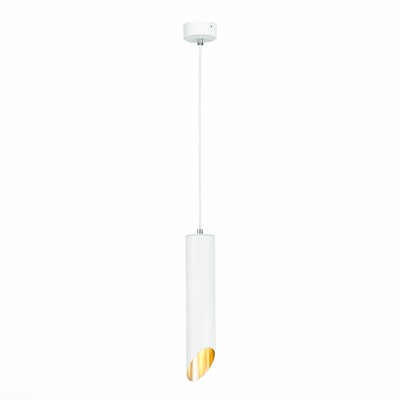 Светильник подвесной St Luce. ST152.503.01. 1х50 Вт, GU10, 6х6х30 см, цвет белый