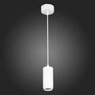 Светильник подвесной Zoom St Luce. ST600.533.10. 1х10 Вт, LED, 3000K, 1000 Lm, 5,9х5,9х13 см, цвет белый - Фото 5