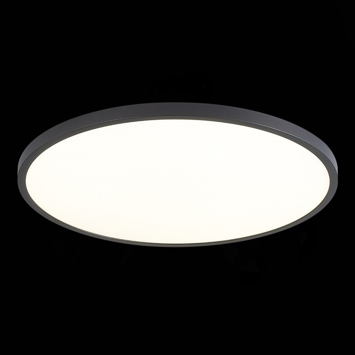 Светильник настенно-потолочный St Luce. ST601.442.48. 1х48 Вт, LED, 4000K, 4320 Lm, 60х60х2,7 см, цвет чёрный - фото 1906323450