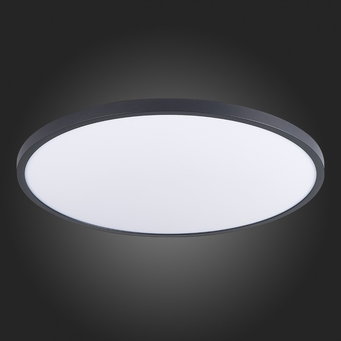 Светильник настенно-потолочный St Luce. ST601.442.48. 1х48 Вт, LED, 4000K, 4320 Lm, 60х60х2,7 см, цвет чёрный - фото 1906323453