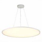 Светильник подвесной St Luce. ST602.543.72. 1х72 Вт, LED, 4000K, 6480 Lm, 78х78х3,5 см, цвет белый - Фото 1