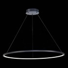 Светильник подвесной St Luce. ST603.443.46. 1х46 Вт, LED, 4000K, 2990 Lm, 80х80 см, цвет чёрный - Фото 2