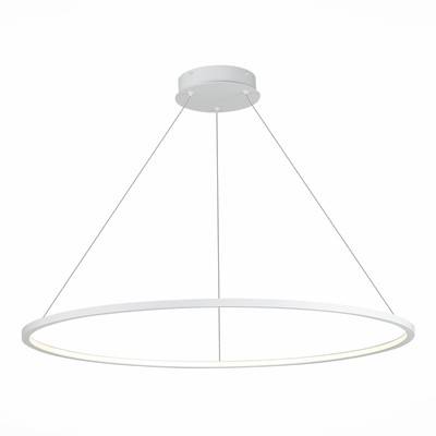 Светильник подвесной St Luce. ST603.543.46. 1х46 Вт, LED, 4000K, 2990 Lm, 80х80 см, цвет белый