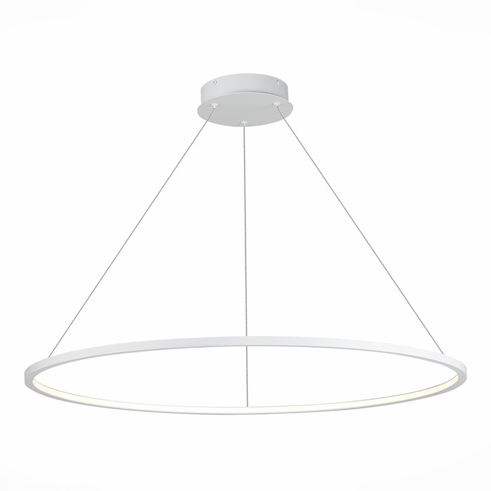 Светильник подвесной St Luce. ST603.543.46. 1х46 Вт, LED, 4000K, 2990 Lm, 80х80 см, цвет белый - Фото 1