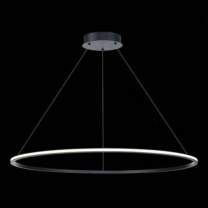 Светильник потолочный GU10, 1x50W L100xW100xH123 220V, без ламп, 60 см, цвет чёрный, белый