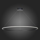 Светильник подвесной St Luce. ST604.443.46. 1х46 Вт, LED, 4000K, 2990 Lm, 80х80 см, цвет чёрный - Фото 3