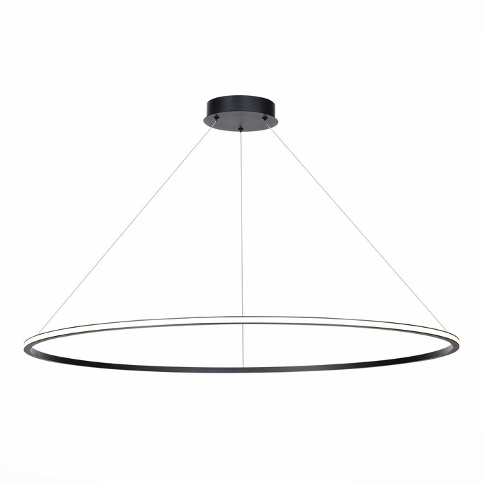 Светильник подвесной St Luce. ST604.443.46. 1х46 Вт, LED, 4000K, 2990 Lm, 80х80 см, цвет чёрный - Фото 1