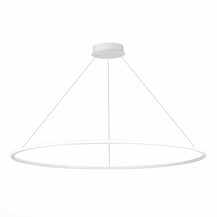 Светильник подвесной St Luce. ST604.543.46. 1х46 Вт, LED, 4000K, 2990 Lm, 80х80 см, цвет белый - Фото 1