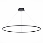 Светильник подвесной St Luce. ST605.443.57. 1х57 Вт, LED, 4000K, 3705 Lm, 100х100 см, цвет чёрный - Фото 4