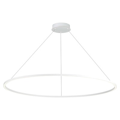 Светильник подвесной St Luce. ST605.543.57. 1х57 Вт, LED, 4000K, 3705 Lm, 100х100 см, цвет белый