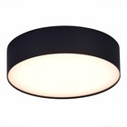 Светильник потолочный St Luce. ST606.432.27. 1х27 Вт, LED, 3000K, 2430 Lm, 22х22х5,5 см, цвет чёрный - Фото 1