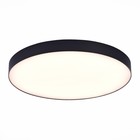 Светильник потолочный St Luce. ST606.432.96. 1х96 Вт, LED, 3000K, 8640 Lm, 60х60х5,5 см, цвет чёрный - Фото 1