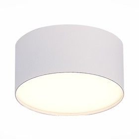 Светильник потолочный St Luce. ST606.532.12. 1х12 Вт, LED, 3000K, 1080 Lm, 12х12х5,5 см, цвет белый