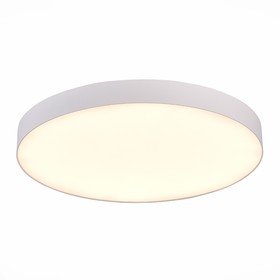 Светильник потолочный St Luce. ST606.532.96. 1х96 Вт, LED, 3000K, 8640 Lm, 60х60х5,5 см, цвет белый