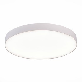 Светильник потолочный St Luce. ST606.542.96. 1х96 Вт, LED, 4000K, 8640 Lm, 60х60х5,5 см, цвет белый