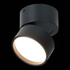 Светильник потолочный поворотный St Luce. ST651.432.09. 1х9 Вт, LED, 3000K, 720 Lm, 8,5х8,5х8,7 см, цвет чёрный - Фото 2