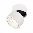 Светильник потолочный St Luce. ST652.532.12. 1х12 Вт, LED, 3000K, 1000 Lm, 10х10х10,5 см, цвет белый - фото 4125524