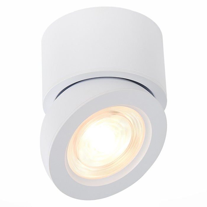 Светильник потолочный St Luce. ST654.542.10. 1х10 Вт, LED, 4000K, 850 Lm, 9,5х9,5х9,6 см, цвет белый - Фото 1