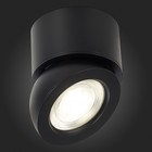Светильник потолочный St Luce. ST654.442.10. 1х10 Вт, LED, 4000K, 850 Lm, 9,5х9,5х9,6 см, цвет чёрный - Фото 3