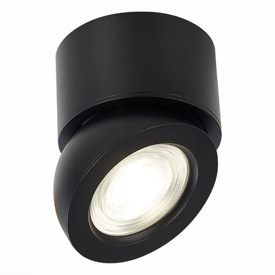 Светильник потолочный St Luce. ST654.442.10. 1х10 Вт, LED, 4000K, 850 Lm, 9,5х9,5х9,6 см, цвет чёрный