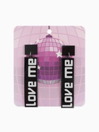 Серьги акриловые LOVE ME прямоугольные, цвет чёрно-белый - Фото 5