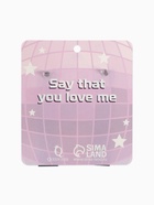 Серьги акриловые LOVE ME прямоугольные, цвет чёрно-белый - Фото 4