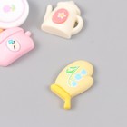 Декор для творчества пластик "Чаепитие" набор 5 шт МИКС - фото 22374004