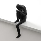 Сувенир чугун "Задумчивость" 11х12х23 см - фото 22374023