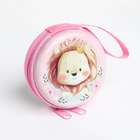 Футляр для монет/наушников на молнии, розовый - Фото 2