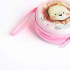 Футляр для монет/наушников на молнии, розовый - Фото 4