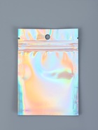 Пакет Zip - lock ПЭТ, иридисцентный, со сплошным окном, плоский, еврослот 7×10 см - Фото 4