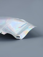 Пакет Zip - lock ПЭТ, иридисцентный, со сплошным окном, плоский, еврослот 7×10 см - Фото 5