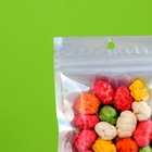 Пакет Zip-lock ПЭТ, иридисцентный, со сплошным окном, плоский, еврослот 9×16 см - Фото 2