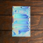 Пакет Zip-lock ПЭТ, иридисцентный, со сплошным окном, плоский, еврослот 12×20 см - Фото 1