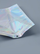 Пакет Zip-lock ПЭТ, иридисцентный, со сплошным окном, плоский, еврослот 12×20 см - Фото 5