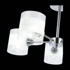 Светильник потолочный Evoluce. SLE102802-05. Miento. 5х40 Вт, E14, 58х58х30,5 см, цвет хром - Фото 7