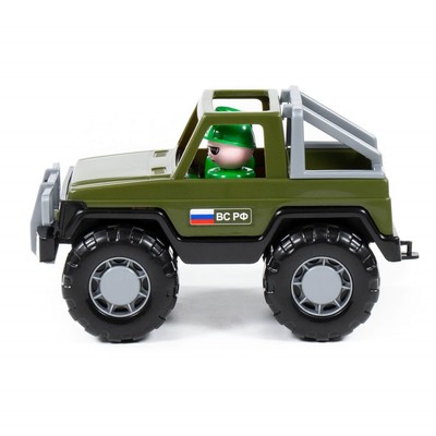 Машинка военная «Джип Сафари», 2 фигурки