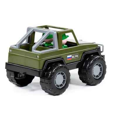 Машинка военная «Джип Сафари», 2 фигурки