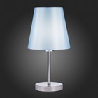 Прикроватная лампа Evoluce. SLE105614-01. Peramone. 1х40 Вт, E14, 22х22х46 см, цвет хром - Фото 3