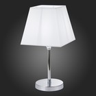 Прикроватная лампа Evoluce. SLE107604-01. Grinda. 1х40 Вт, E14, 22х22х43 см, цвет хром - Фото 2