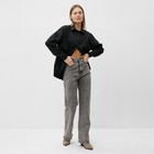 Рубашка женская, цвет чёрный, размер 52-54 9830853